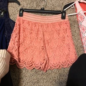 Pink shorts